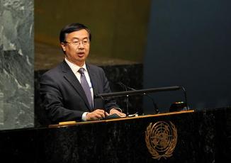 China pide restablecimiento de legítimos derechos de palestinos